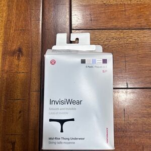 New Mid-Rise Thong Underwear 5 Pack